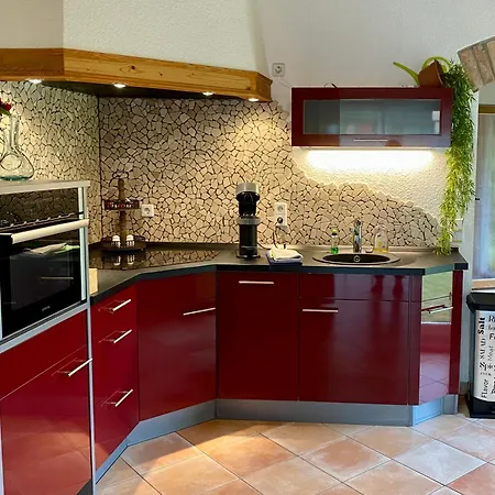 بيت خشبي Ferienhaus am Feld nahe Berlin *